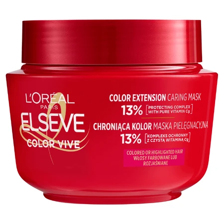 L'Oreal Elseve Color Vive, маска для защиты цвета окрашенных или обесцвеченных волос, 300 мл: цены и характеристики
