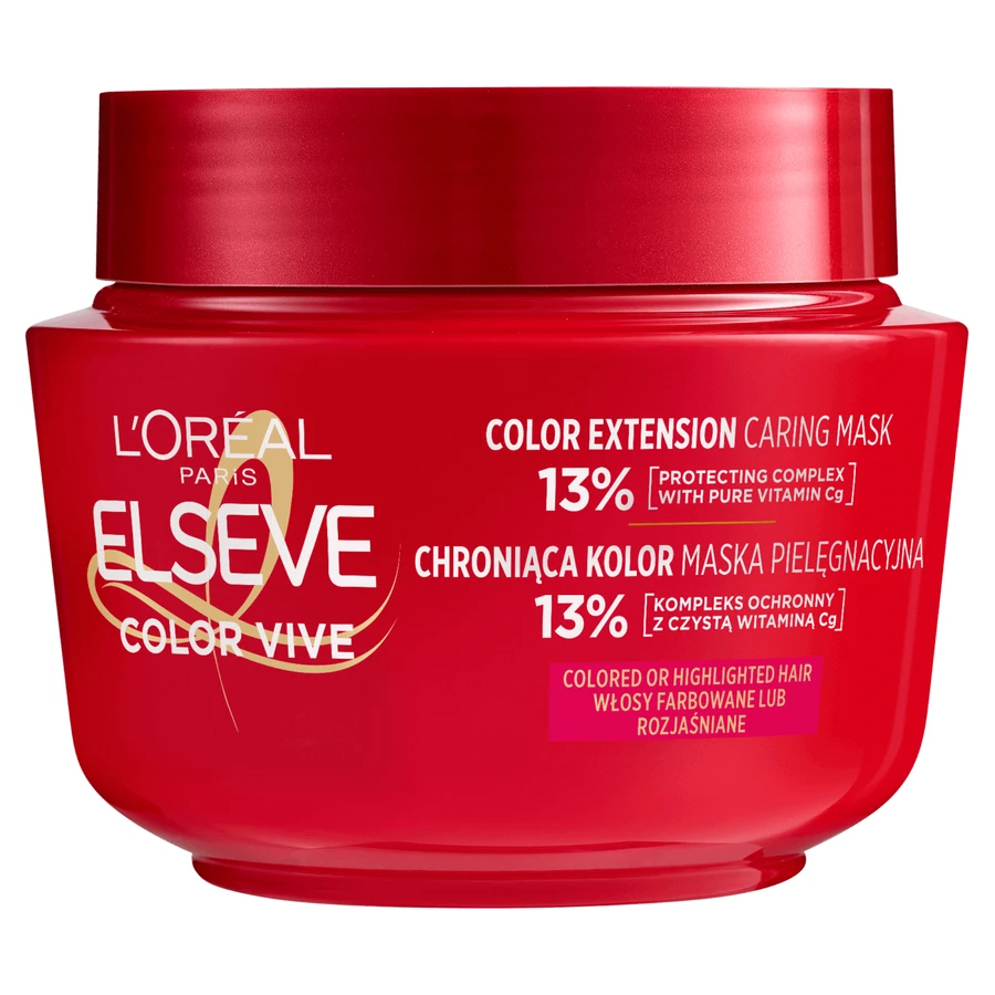 L'Oreal Elseve Color Vive, маска для защиты цвета окрашенных или обесцвеченных волос, 300 мл: цены и характеристики