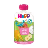 Органическое пюре из банана, манго и йогурта, 100 г, Hipp