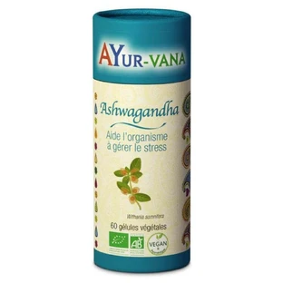 Ayur-Vana Organic Ashwagandha Stress 60 капсул