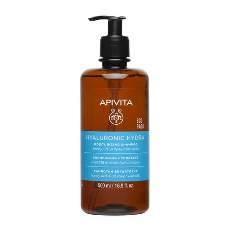 Apivita Hyaluronic Hydra Shampoo Tous Types de Cheveux 500 мл: цены и характеристики