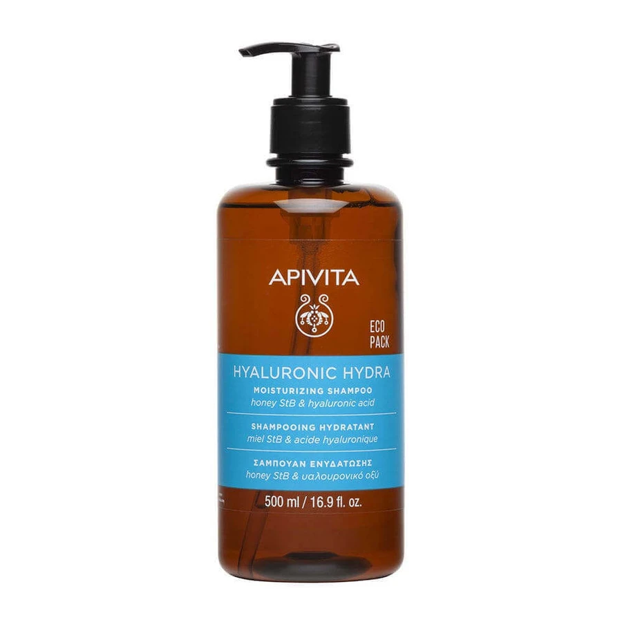 Apivita Hyaluronic Hydra Shampoo Tous Types de Cheveux 500 мл: цены и характеристики