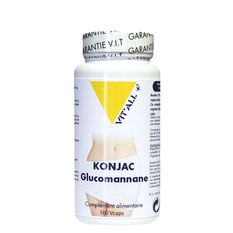 Vit'All+ Konjac Glucomannan 500 мг 100 капсул: цены и характеристики