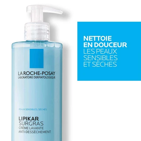 La Roche-Posay Lipikar Крем для душа Surgras для детей и взрослых для сухой кожи 400 мл: цены и характеристики