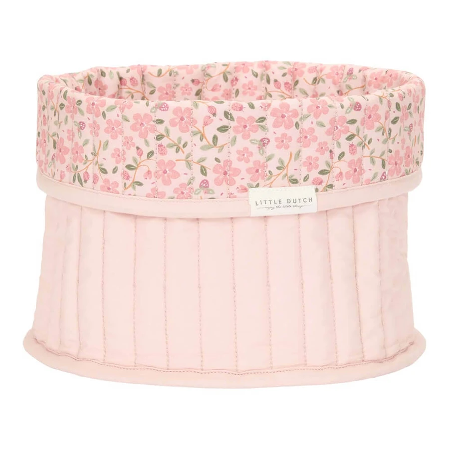 Стеганая корзина для хранения, 20 см, Fairy Floral, Little Dutch: цены и характеристики
