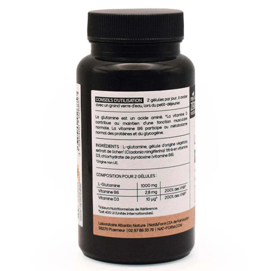 Nat&Form Premium L-Glutamine 60 капсул: ціни та характеристики
