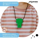 Jellystone Designs, антистрессовый кулон, робот, зеленый, от 3 лет, 1 штука