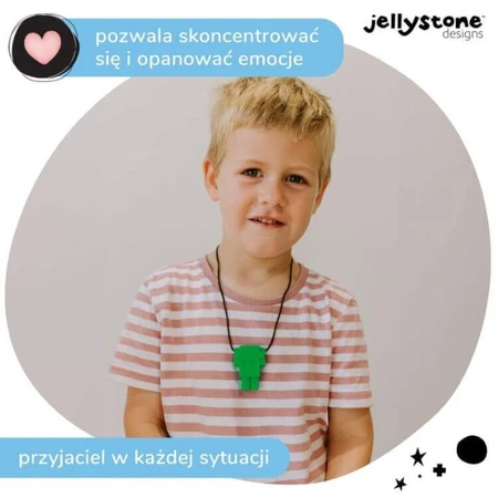 Jellystone Designs, антистрессовый кулон, робот, зеленый, от 3 лет, 1 штука: цены и характеристики