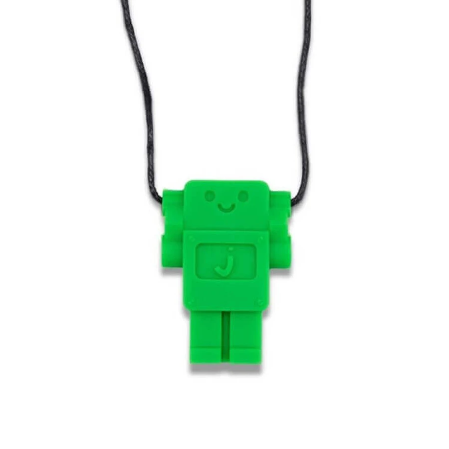 Jellystone Designs, антистрессовый кулон, робот, зеленый, от 3 лет, 1 штука: цены и характеристики