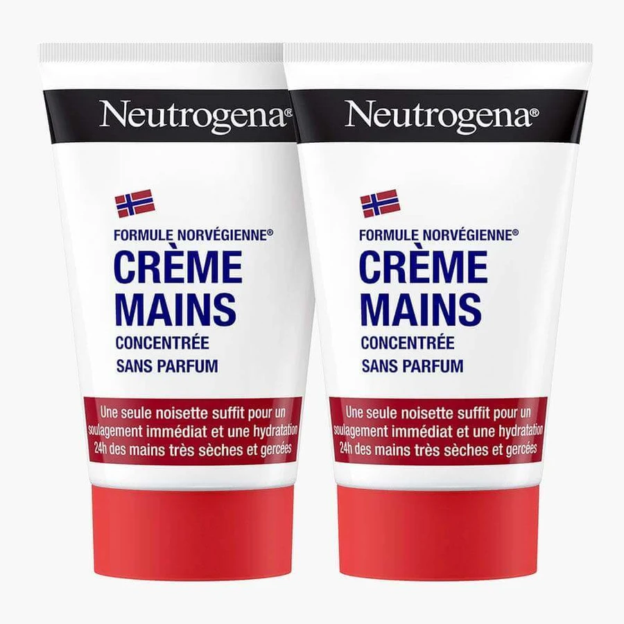 Neutrogena Безпарфюмерный крем-концентрат для рук для очень сухой кожи 2х50 мл: цены и характеристики