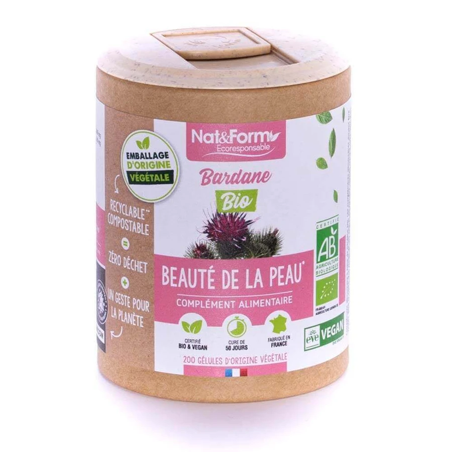 Nat&Form ORGANIC BARDEN 200 капсул: ціни та характеристики