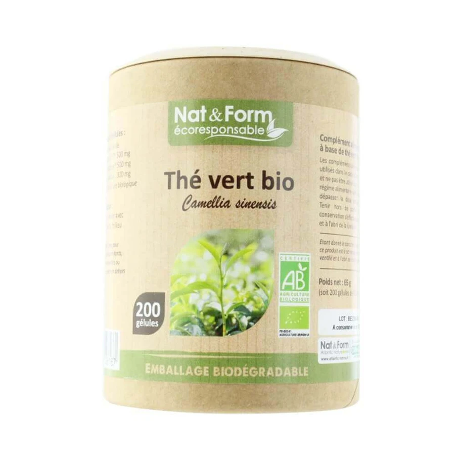 Nat&Form THE ORGANIC GREEN 200 капсул: ціни та характеристики