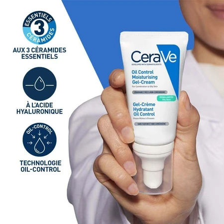 Cerave Oil Control Увлажняющий гель для смешанной и жирной кожи 52 мл: цены и характеристики