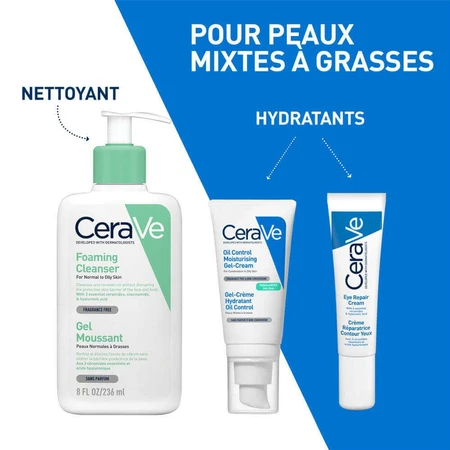 Cerave Oil Control Увлажняющий гель для смешанной и жирной кожи 52 мл: цены и характеристики