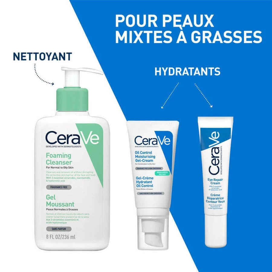 Cerave Oil Control Увлажняющий гель для смешанной и жирной кожи 52 мл: цены и характеристики