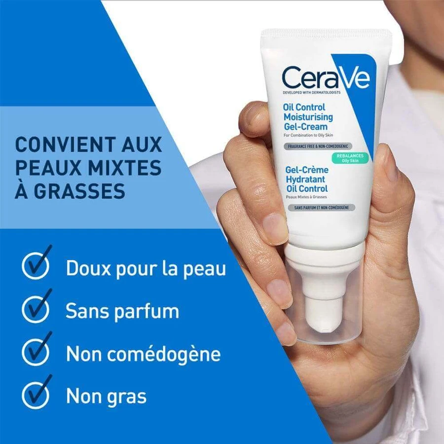 Cerave Oil Control Увлажняющий гель для смешанной и жирной кожи 52 мл: цены и характеристики