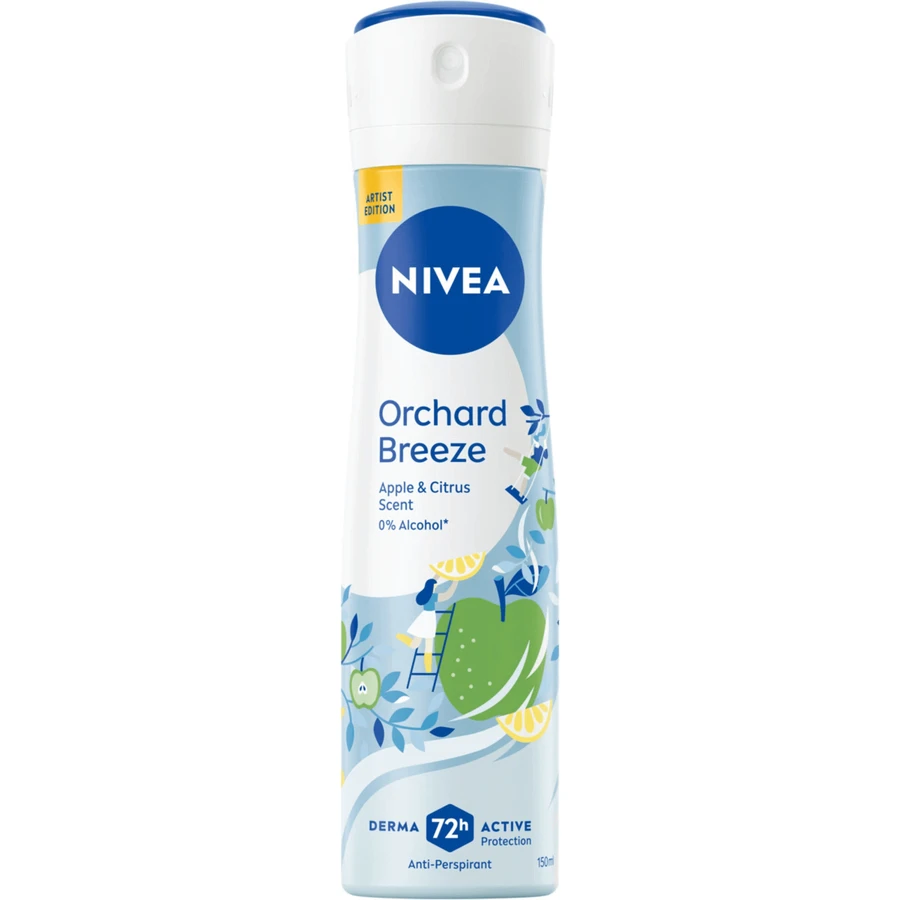 Nivea, антиперспірант-спрей, Orchard Breeze, 150 мл: ціни та характеристики