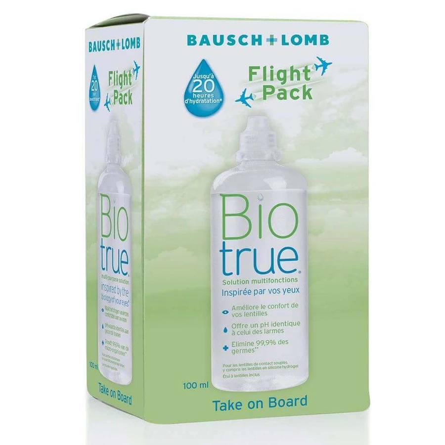 Bausch&Lomb Biotrue Flight Package 100 мл: ціни та характеристики