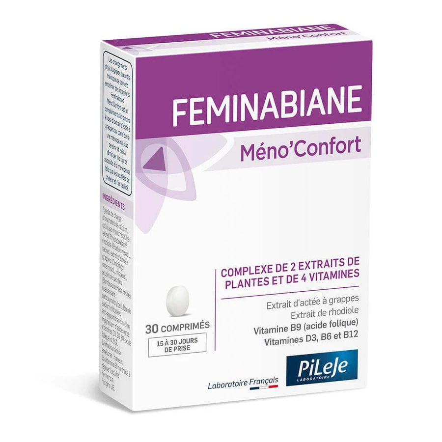 Pileje Feminabiane Méno'comfort 30 Compresse Feminabiane 30 comprimés: цены и характеристики