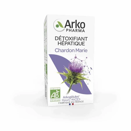Аркофарма Аркокапсула розторопша органічна для очищення печінки 45 капсул: ціни та характеристики