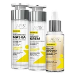 Набор Apis Ceramide Power, восстанавливающая ночная маска, 50 мл + питательный дневной крем, 50 мл + питательный усилитель сияния, 30 мл за 1 копейку: цены и характеристики