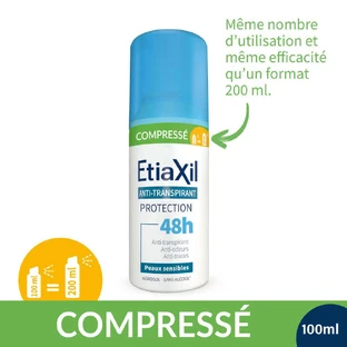 Etiaxil Антиперспирант Компрессионный дезодорант 48 ч Защита чувствительной кожи 100 мл