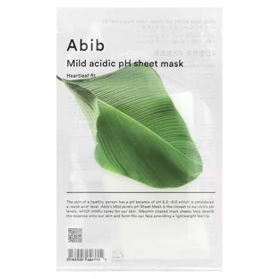 Abib Mild Acidic pH Sheet Mask Успокаивающая листовая маска, 30 мл
