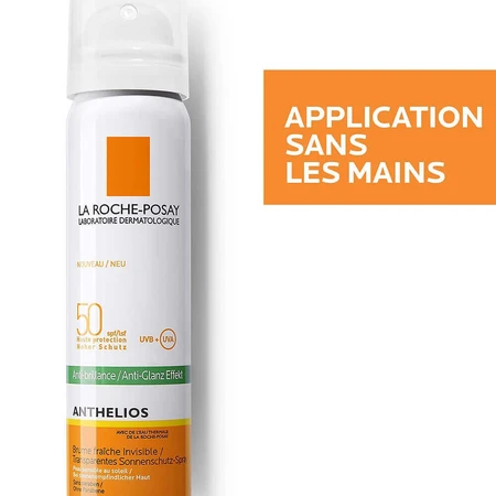 La Roche-Posay Anthelios Sun Spray SPF50+ Anti-shine Sensitive Skin 75ml: цены и характеристики