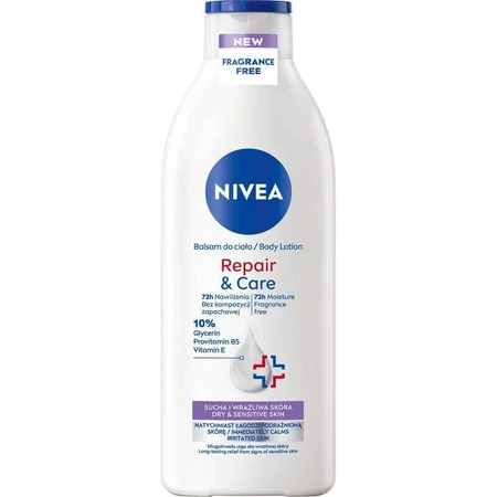 Nivea Repair & Care, відновлюючий лосьйон для тіла, для сухої та дуже сухої шкіри, 400 мл: ціни та характеристики