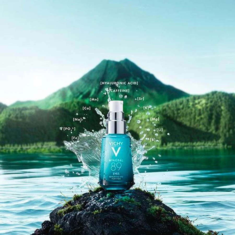 Vichy Mineral 89 Зміцнюючий та відновлюючий гель для контуру очей з гіалуроновою кислотою 15мл: ціни та характеристики