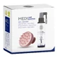 Ecocera Medi Hair Booster Kit, засіб для об'єму волосся, 75 мл + щітка-масажер для шкіри голови, рожева + блокнот