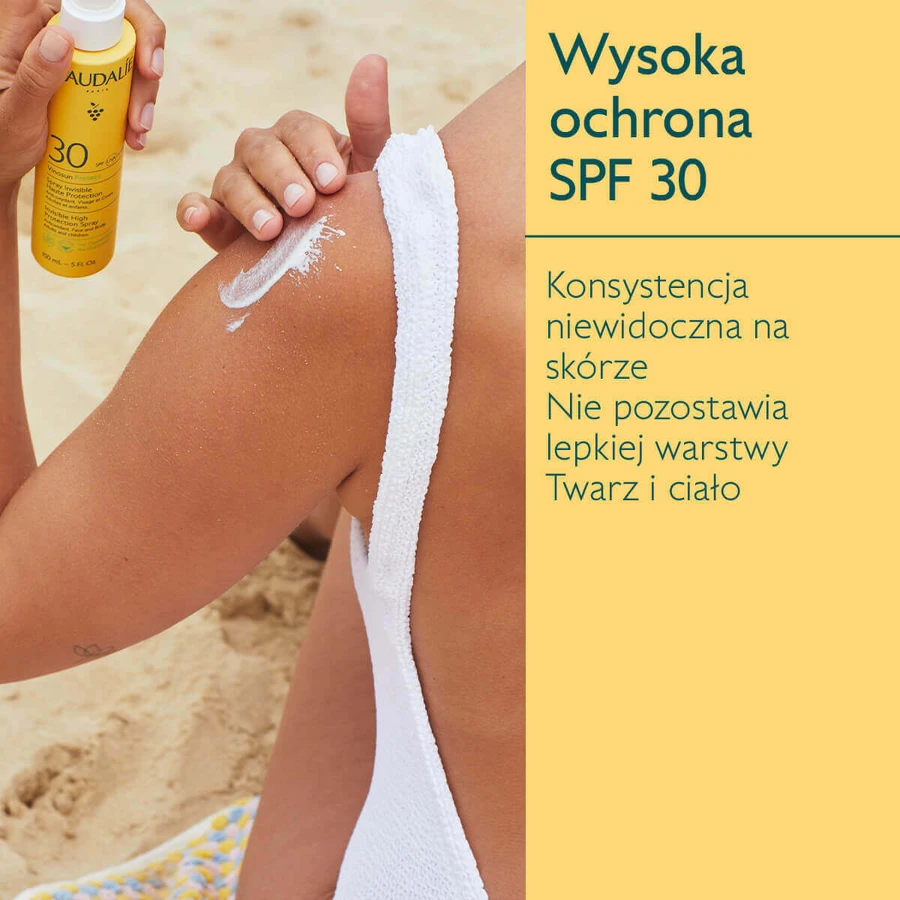 Caudalie Vinosun Protect, спрей невидимий для захисту від сміху, SPF 30, 150 мл: ціни та характеристики