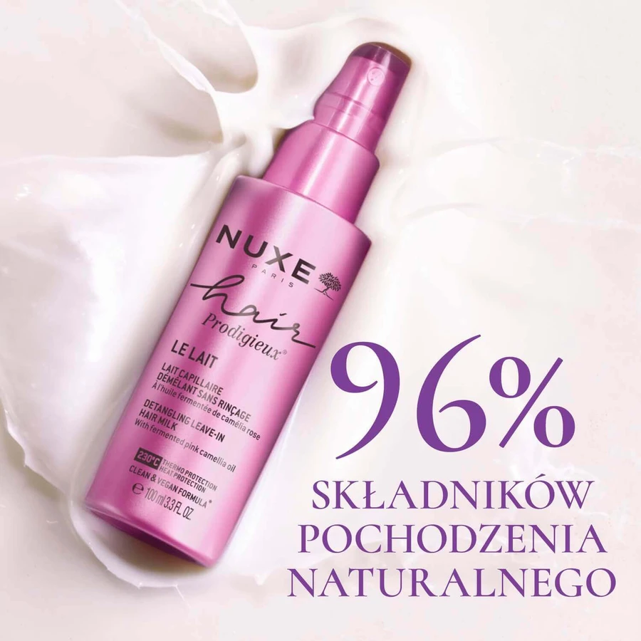 Nuxe Hair Prodigieux, зволожуюче молочко для волосся, що легко розплутує волосся, 100 мл: ціни та характеристики