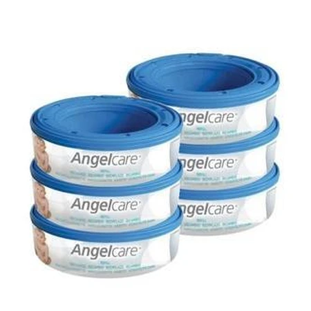 Angelcare Сменные картриджи Angelcare 1×6 шт, сменные картриджи для корзин: цены и характеристики