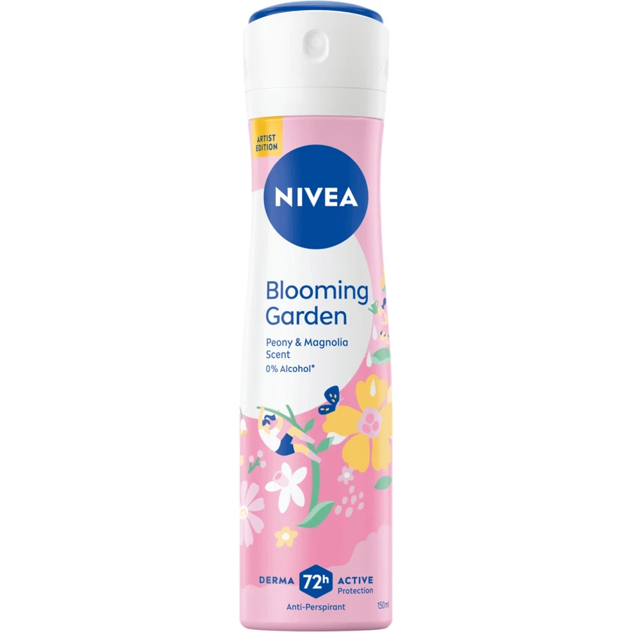 Nivea, антиперспирант-спрей, Цветущий сад, 150 мл: цены и характеристики