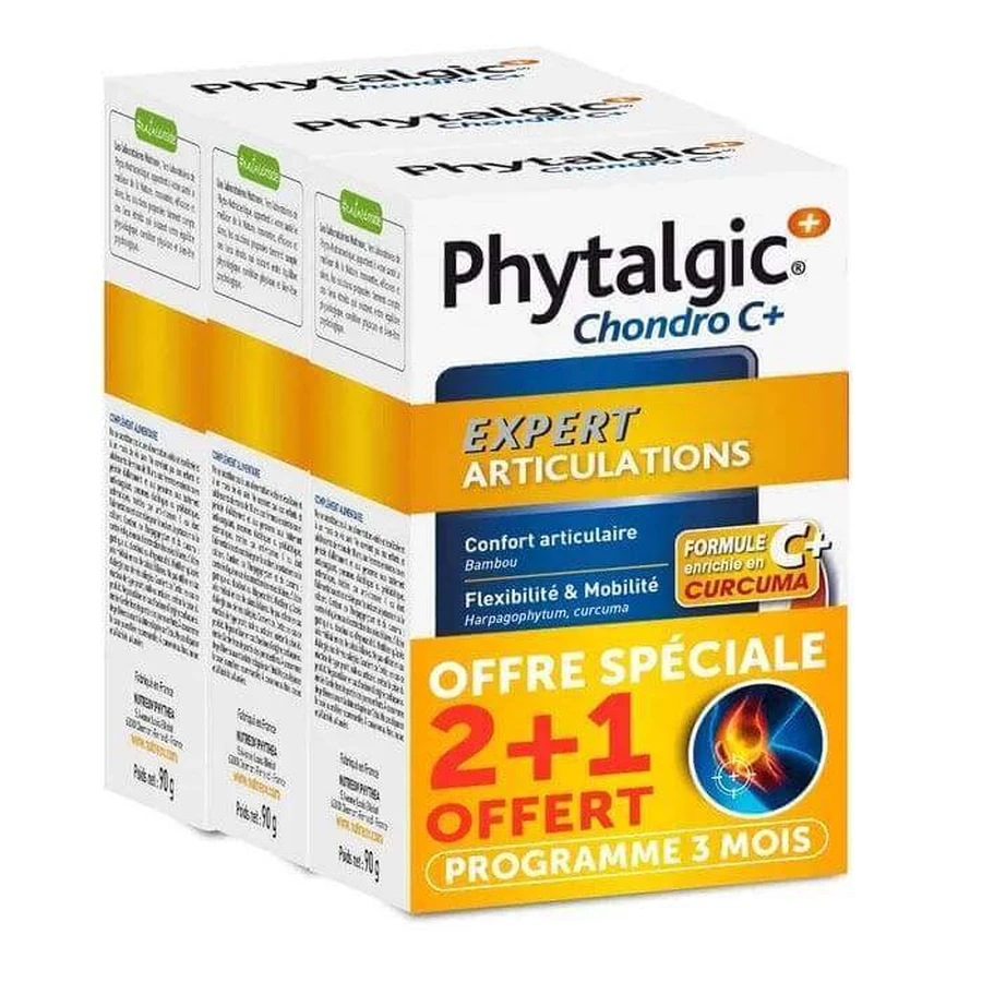Phytea Phytalgic Chondro C+ Expert Joints 3x60 Tablets: цены и характеристики