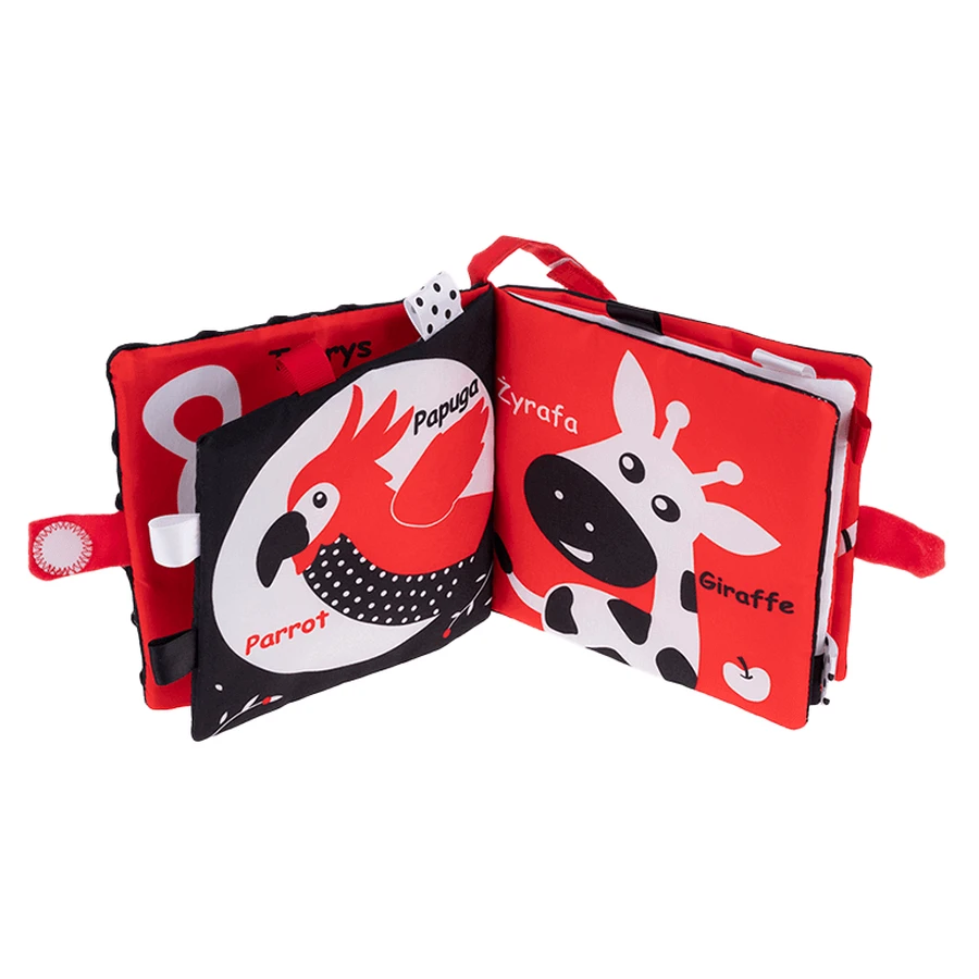 Dumel Jolly Baby, сенсорный буклет, Jungle Sensory, с рождения, 1 шт.: цены и характеристики