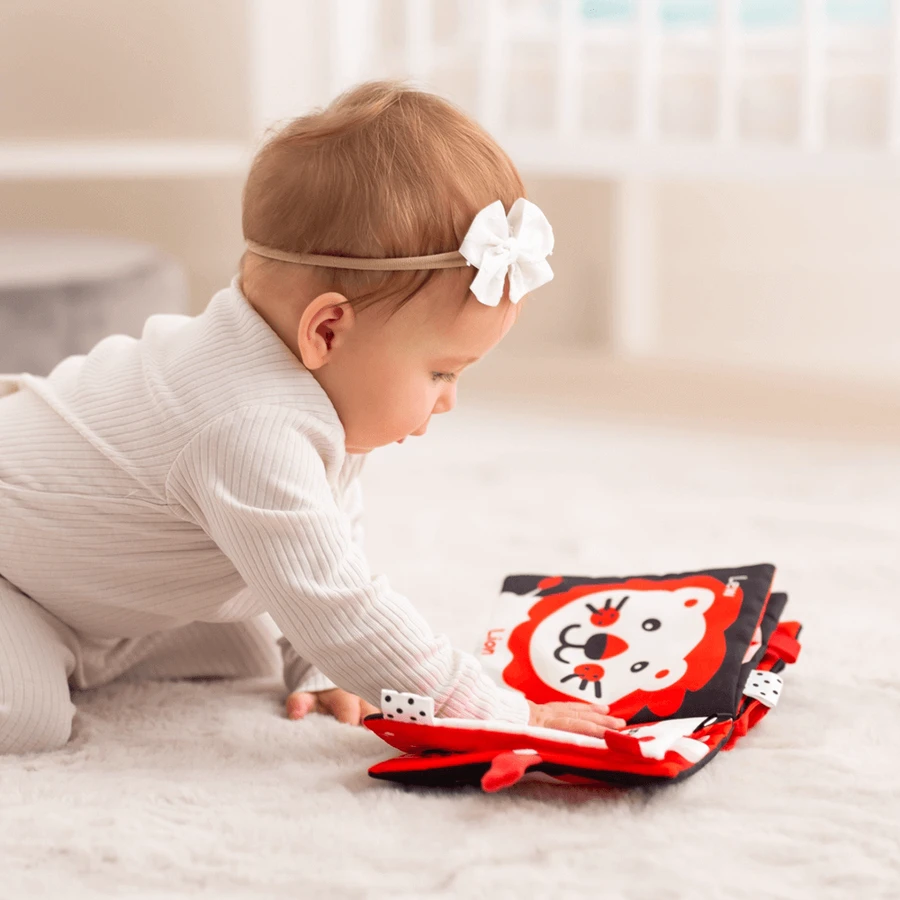 Dumel Jolly Baby, сенсорный буклет, Jungle Sensory, с рождения, 1 шт.: цены и характеристики