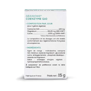 Гранионы Коэнзим Q10 30 капсул 120 мг