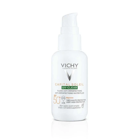 Vichy Capital Soleil Anti-Imperfection Fluid SPF50+ Uv-Clear 40 мл: цены и характеристики