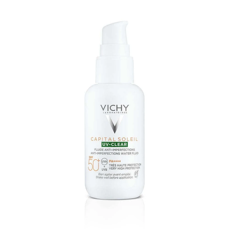 Vichy Capital Soleil Anti-Imperfection Fluid SPF50+ Uv-Clear 40 мл: цены и характеристики