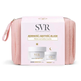 Набір SVR Densitium Creme Reno, антивіковий крем, 50 мл + нічний лосьйон, 15 мл + косметичка в подарунок