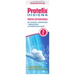 Protefix Hygiene Kit, паста для чищення зубних протезів та ортодонтичних конструкцій, 2 x 75 мл + щітка для чищення зубних протезів, 1 безкоштовно: ціни та характеристики