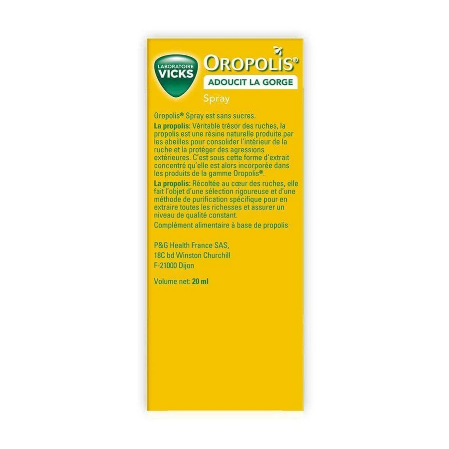 Vicks Oropolis Спрей з прополісом 20мл: ціни та характеристики