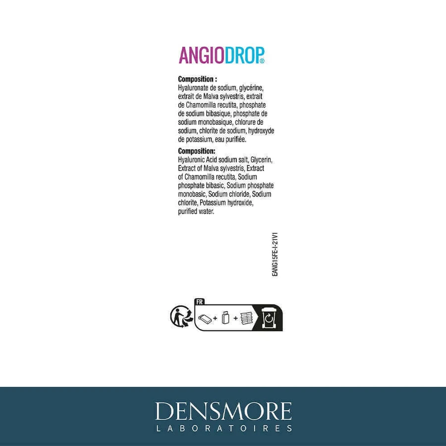 Densmore Ophthalmology Ангиодроп офтальмологический раствор 15 мл: цены и характеристики