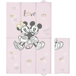 CEBA Дорожный пеленальный коврик (50x80) Disney Minnie & Mickey Pink 1×1 шт.