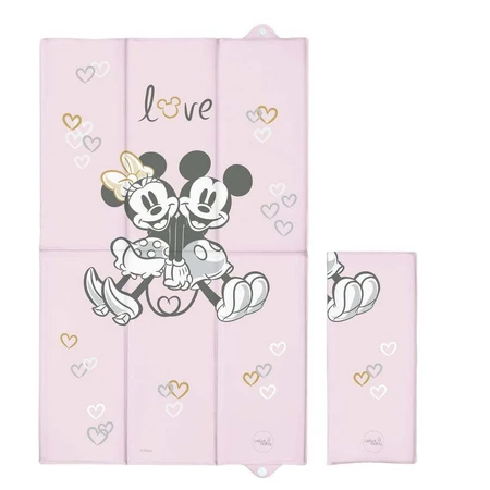 CEBA Дорожный пеленальный коврик (50x80) Disney Minnie & Mickey Pink 1×1 шт.: цены и характеристики
