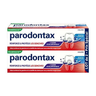 Parodontax Відбілююча зубна паста зміцнює та захищає полуниця 2х75мл