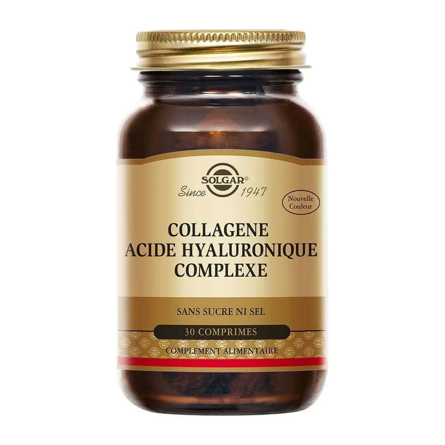 Solgar Collagen Acide Hyaluronique Complexe Beauté Peau 30 Comprimés: цены и характеристики