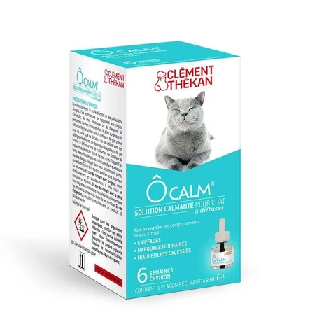 Clement-Thekan Ôcalm Успокаивающий раствор для кошек 1 флакон 48 мл: цены и характеристики